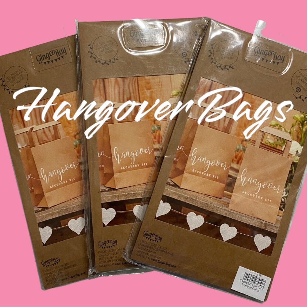 Ginger Ray Hangover Recovery Bags